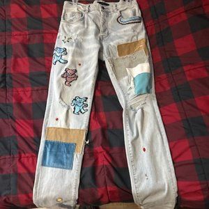 Amiri Grateful Dead Jeans